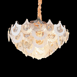 Люстра круглая с многослойными элементами в виде лепестков Embodiment варинант исполнения - 1 | Loft Concept в Воронеже