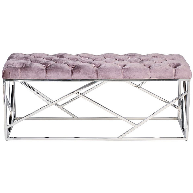 Банкетка Marietas DARK PINK Темно-розовый Банкетка Marietas DARK PINK Темно-розовый в Воронеже | Loft Concept