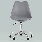 Офисный стул на металлическом основании EGGERY Grey пластик варинант исполнения - 3 | Loft Concept в Воронеже