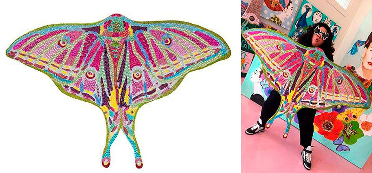 Картина “Spanish Moon Moth Butterfly Cut Out” Картина “Spanish Moon Moth Butterfly Cut Out” - Loft-Concept в Воронеже