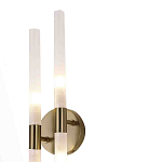 Бра с двумя цилиндрическими матовыми плафонами на круглом основании Delta Light варинант исполнения - 3 | Loft Concept в Воронеже