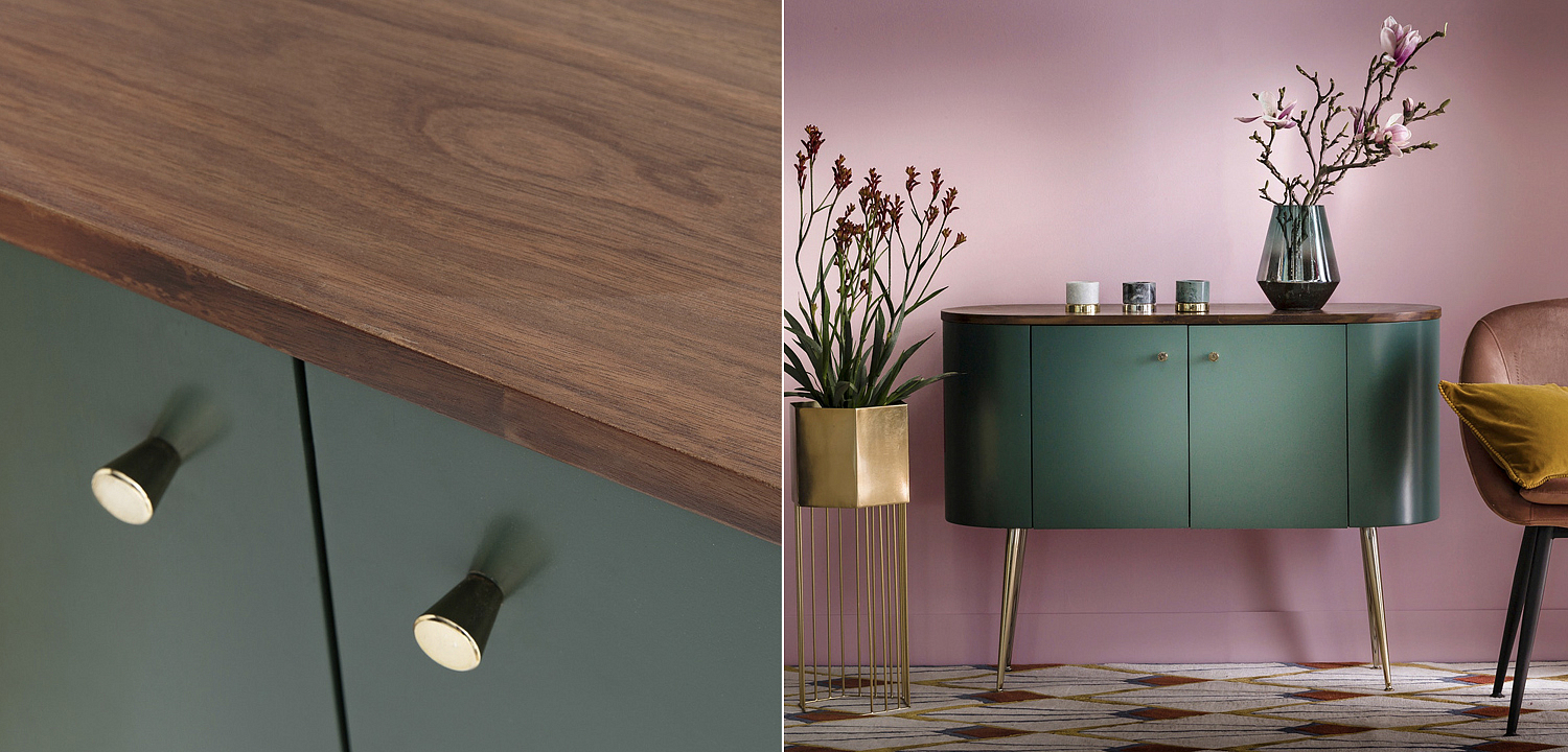 Комод округлой формы Torborg Chest of drawers Комод округлой формы Torborg Chest of drawers - Loft-Concept в Воронеже