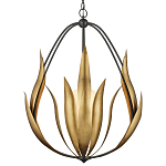 Люстра грушевидной формы с волнистыми листьями Foliage of Leaf Forms варинант исполнения - 2 | Loft Concept в Воронеже