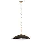 Подвесной светильник с широким куполообразным плафоном Kichler варинант исполнения - 2 | Loft Concept в Воронеже