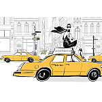 Megan Hess. New york: through a fashion eye варинант исполнения - 4 | Loft Concept в Воронеже