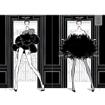 Megan Hess. Elegance варинант исполнения - 5 | Loft Concept в Воронеже