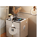 Умная прикроватная тумбочка c зарядкой для телефона Smart Furniture варинант исполнения - 4 | Loft Concept в Воронеже