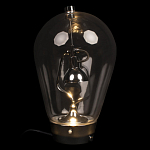 Настольная лампа светодиодная в форме лампочки Luma Dome варинант исполнения - 1 | Loft Concept в Воронеже