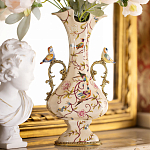 Ваза из фарфора с бронзовыми вставками Eden Garden варинант исполнения - 8 | Loft Concept в Воронеже