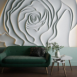 Барельеф ROSE варинант исполнения - 1 | Loft Concept в Воронеже