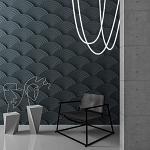 Гипсовая 3D Панель Aura варинант исполнения - 3 | Loft Concept в Воронеже