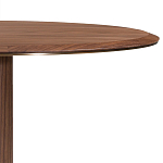 Приставной стол в шпоне ореха Elega варинант исполнения - 4 | Loft Concept в Воронеже