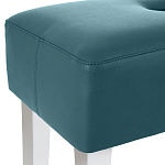 Мягкий пуф на белых ножках Winton Pouf варинант исполнения - 8 | Loft Concept в Воронеже