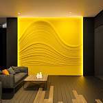 Барельеф BIG WAVE варинант исполнения - 2 | Loft Concept в Воронеже