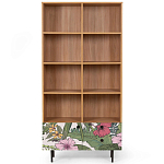 Широкий стеллаж с принтом Elise Rack варинант исполнения - 10 | Loft Concept в Воронеже