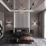 Гипсовая 3D панель M-48 варинант исполнения - 4 | Loft Concept в Воронеже