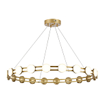 Люстра кольцевая с круглыми светодиодными источниками света Maxine Light варинант исполнения - 7 | Loft Concept в Воронеже