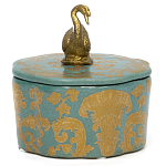 Фарфоровая шкатулка Swan Lake варинант исполнения - 5 | Loft Concept в Воронеже