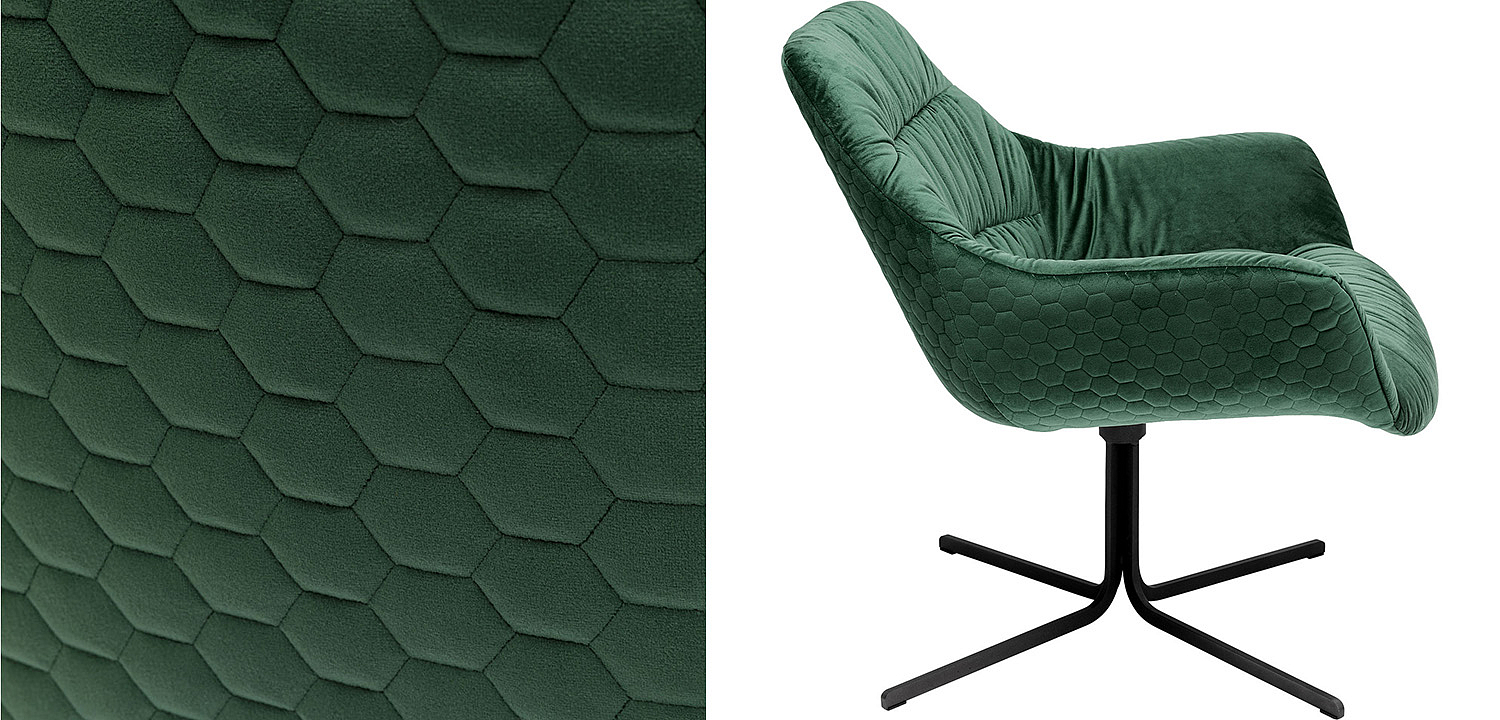Кресло вращающееся Green Honeycomb - Loft-Concept в Воронеже