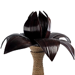 Настольная лампа черная INDONESIAN LAMPS варинант исполнения - 2 | Loft Concept в Воронеже