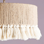 Люстра круглая плетеная с кисточками Solar Glow варинант исполнения - 7 | Loft Concept в Воронеже