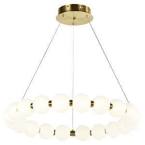 Люстра с плафоном из акриловых шаров PEARLS 62 см