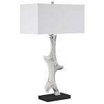 Настольная лампа с прямоугольным абажуром на каркасе в виде дерева Expressive Form варинант исполнения - 5 | Loft Concept в Воронеже