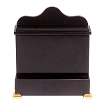 Часы настольные из натурального камня Нефрит с декором в виде Кариатиды Caryatid Stone Clock варинант исполнения - 3 | Loft Concept в Воронеже