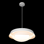 Подвесной светильник круглый белого цвета из металла Vita Cuna варинант исполнения - 6 | Loft Concept в Воронеже