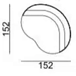 Кушетка Calypso варинант исполнения - 6 | Loft Concept в Воронеже