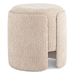 Пуфик Бежевое Букле Poof Alice Beige Boucle  варинант исполнения - 1 | Loft Concept в Воронеже
