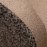 Кресло вращающееся черно-золотая рогожка Julia Armchair Golden Belt варинант исполнения - 2 | Loft Concept в Воронеже