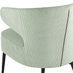 Современное мягкое кресло на металлических ножках Rakush Pistachio варинант исполнения - 7 | Loft Concept в Воронеже