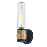 Бра для ванных комнат с прозрачным стеклянным плафоном в форме цилиндра Hinkley варинант исполнения - 12 | Loft Concept в Воронеже