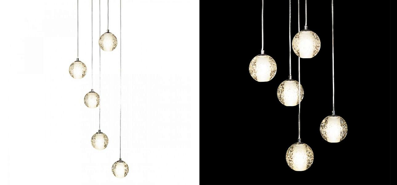 Каскадная Светодиодная Люстра Bocci 5 шаров Led Crystal Glass Каскадная Светодиодная Люстра Bocci 5 шаров Led Crystal Glass - Loft-Concept в Воронеже