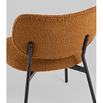 Кресло лаунж Jamie букле горчичный варинант исполнения - 3 | Loft Concept в Воронеже