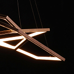 Люстра с 3-мя подвесами в виде шестиугольников Hexagon Horizontal варинант исполнения - 5 | Loft Concept в Воронеже