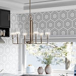  Люстра с прозрачными рифлеными цилиндрическими плафонами Kichler варинант исполнения - 27 | Loft Concept в Воронеже