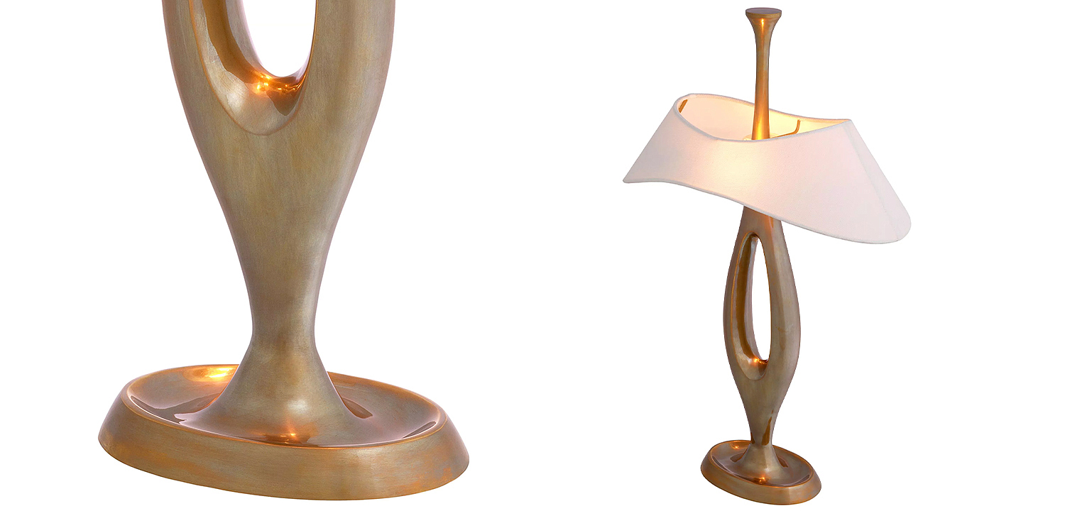 Настольная лампа Eichholtz Table Gianfranco Brass Настольная лампа Eichholtz Table Gianfranco Brass - Loft-Concept в Воронеже