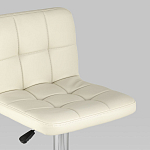 Барный стул с сиденьем молочного цвета Honory варинант исполнения - 7 | Loft Concept в Воронеже