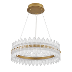 Люстра круглая с декоративными элементами в виде лепестков Round Light Flashing варинант исполнения - 4 | Loft Concept в Воронеже