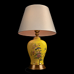 Настольная лампа желтая с изображением птиц Slip Away варинант исполнения - 4 | Loft Concept в Воронеже