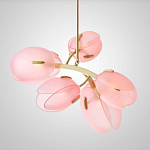 Дизайнерский Светильник Lilly Pink Tulip Lamp розовый плафон  варинант исполнения - 5 | Loft Concept в Воронеже