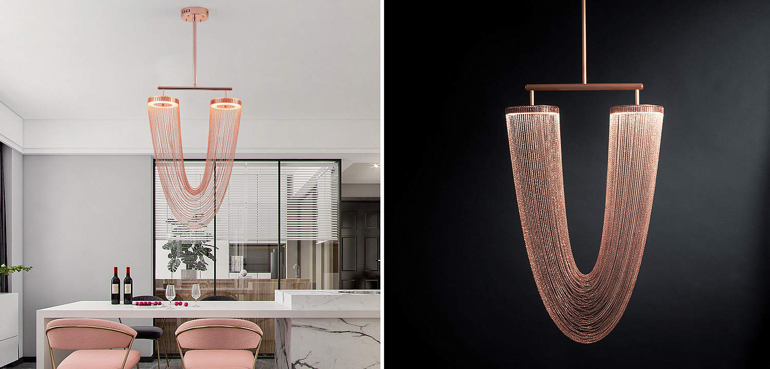 Люстра Otero Copper Larose Guyon Люстра Otero Copper Larose Guyon - Loft-Concept в Воронеже