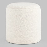 Дизайнерский Пуф Букле Poof Alice White Boucle  варинант исполнения - 5 | Loft Concept в Воронеже