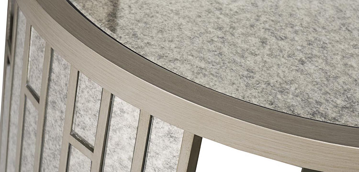 Тумба круглая Mirror Blocks Nightstand Тумба круглая Mirror Blocks Nightstand - Loft-Concept в Воронеже