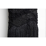 Напольная лампа черная с текстильными элементами "ЯРВИ" варинант исполнения - 5 | Loft Concept в Воронеже