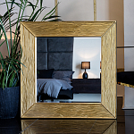 Зеркало квадратное в фактурной раме Pattern варинант исполнения - 6 | Loft Concept в Воронеже