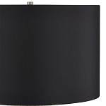 Настольная лампа с белым фактурным корпусом и черным абажуром Twisted варинант исполнения - 2 | Loft Concept в Воронеже