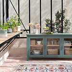 Шкаф-витрина низкий Cosette Cabinet варинант исполнения - 7 | Loft Concept в Воронеже